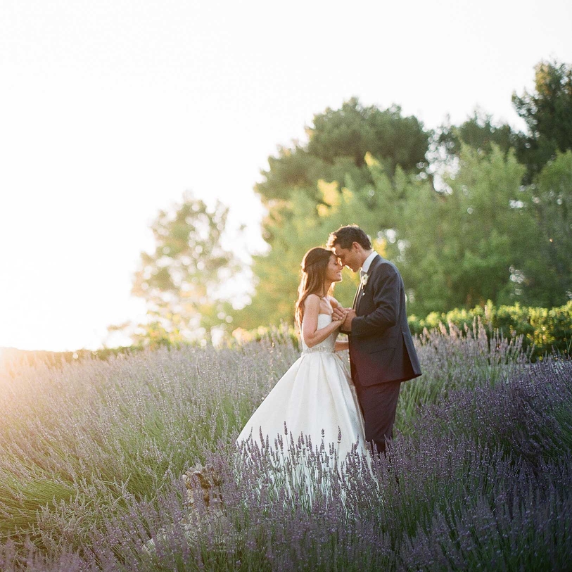 A Provence Wedding in a French Chateau