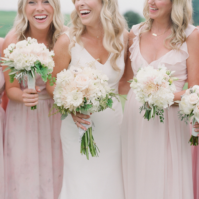 A Pink Wedding in Upstate New York